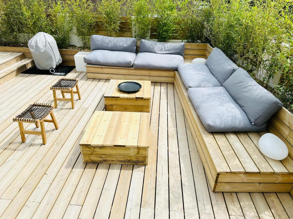 Villa O Wood & Chic Cucq Exterior foto